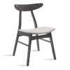097 000008 8 Armchair Rimbo pakoworld fabric in grey color 66x81x102cmIndoor furniture > Living room armchairs