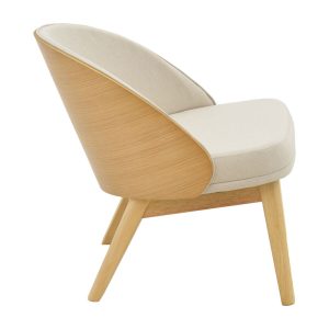 097 000014 3 3 Chair Sarian pakoworld beige fabric-rubberwood natural leg 69,5x71x70.5cmIndoor furniture > Chairs