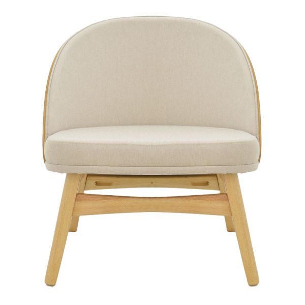 097 000014 4 3 Chair Sarian pakoworld beige fabric-rubberwood natural leg 69,5x71x70.5cmIndoor furniture > Chairs