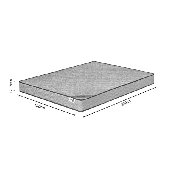 100 000047 3 4 Mattress Klaudia pakoworld Continuous spring single sided 17-18cm 150x200cmIndoor furniture > Mattresses & Support