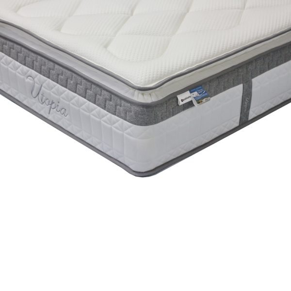 100 000057 2 4 Mattress Utopia pakoworld pocket spring with topsoil 30-32cm 100x200cmIndoor furniture > Mattresses & Support