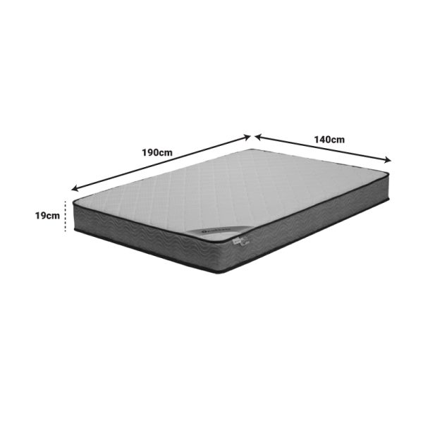 100 000061 3 3 Mattress Frezio pakoworld pocket spring roll pack both sides 18-19cm 140x190cmIndoor furniture > Mattresses & Support
