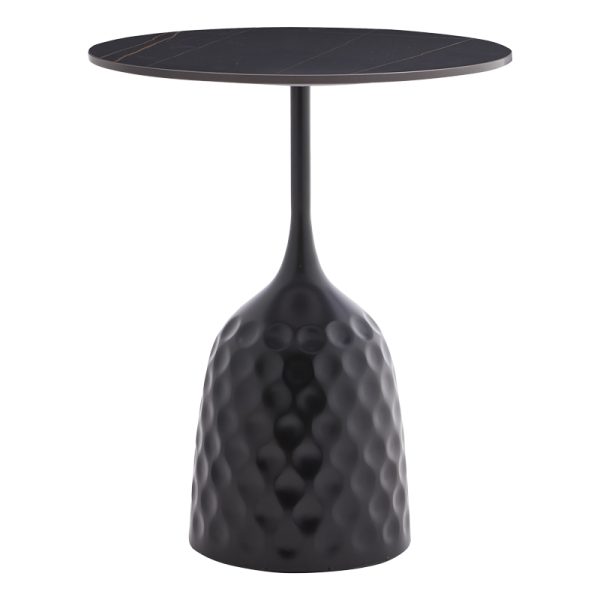 101 000099 8 Coffee table Kousien Inart black sintered stone D50x60cmIndoor furniture > Tables auxiliary