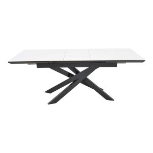 101 000107 3 3 Table Ragemi pakoworld grey mdf-black metal 160-200x90x75cmSPRING OFFERS