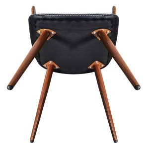106 000018 4 Armchair Valeria pakoworld PU black-leg walnutIndoor furniture > Armchairs