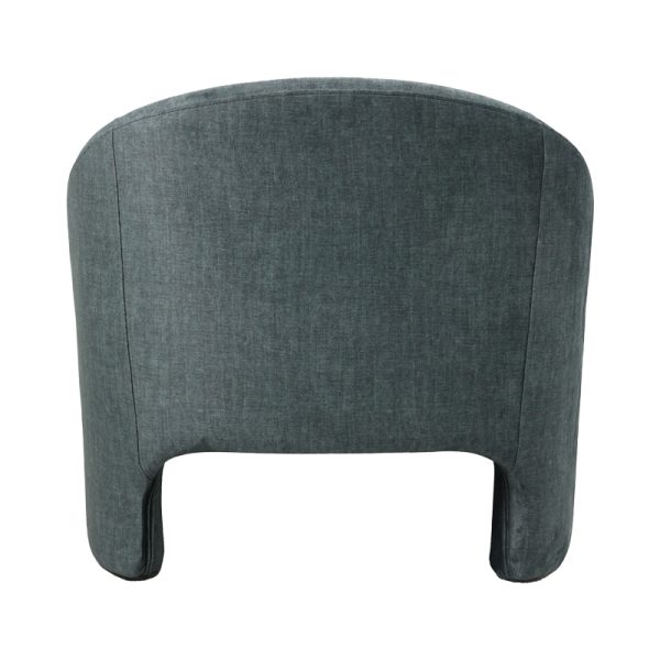 110 000073 3 2 Armchair Berza pakoworld charcoal fabric 76x76x71cmSPRING OFFERS