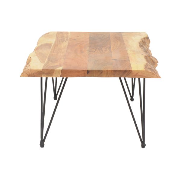 113 000041 2 2 Miles pakoworld coffee table solid acacia wood in natural shade 115x69x41cmBOHO CHIC > Coffee Tables