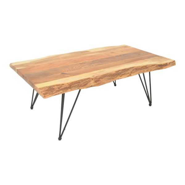 113 000041 3 2 Miles pakoworld coffee table solid acacia wood in natural shade 115x69x41cmBOHO CHIC > Coffee Tables