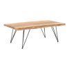 113 000041 5 Indoor use table base Galy pakoworld mindi wood in natural shade D60x75cmBOHO CHIC > Dining Tables