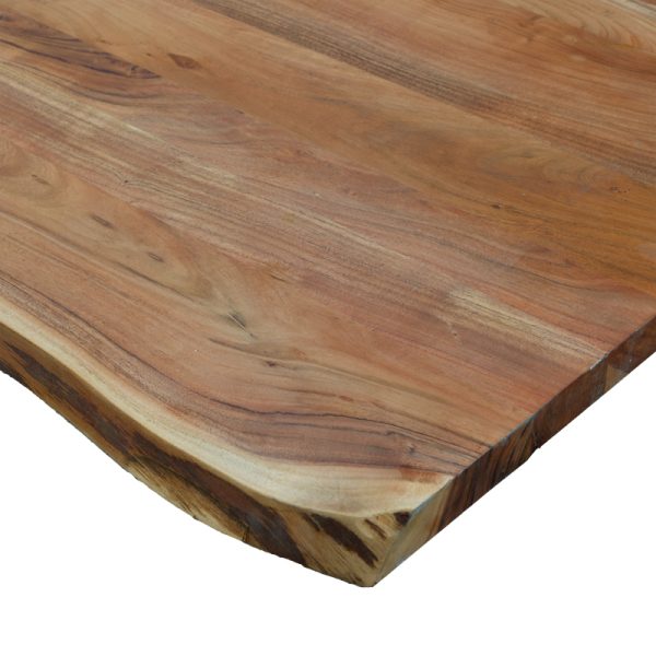 113 000046 2 3 Table top Emilio pakoworld solid acacia wood in natural shade 200x95x3.6cmBOHO CHIC > Dining Tables