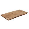 113 000046 6 Adrez Inart mirror wood in natural shade Φ70x8cmBOHO CHIC > Decoratives