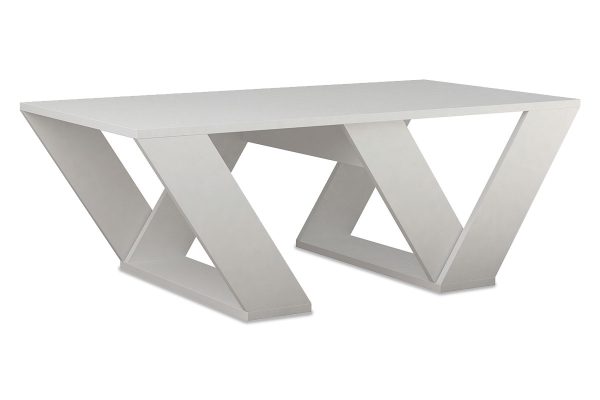119 000648 7 Coffee table Pipra pakoworld in white colour 110x60x40Indoor furniture > Coffee tables