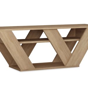 119 000968 2 8 Pipralla pakoworld TV Stand in oak color 110x30x40cmIndoor furniture > TV stands