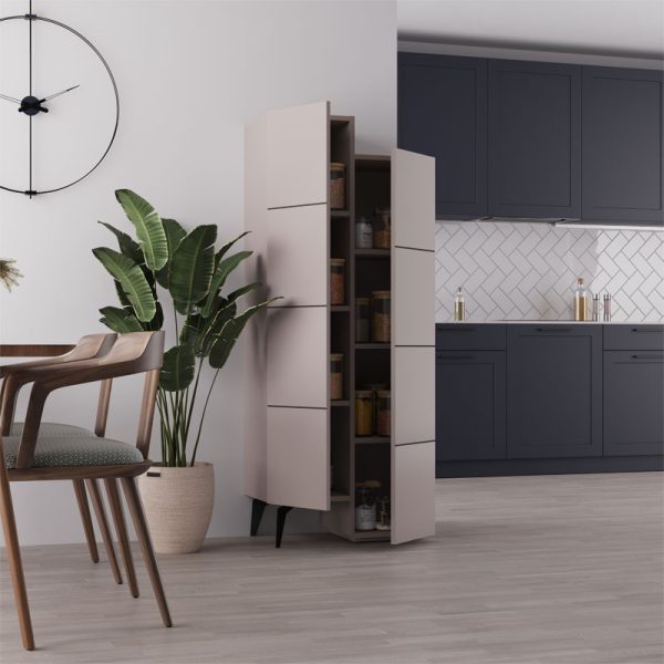119 001121 3 4 Multipurpose cabinet Romane cabinet pakoworld mocha 62.2x37.4x155.4cmIndoor furniture > Home organization > Bathroom > Cabinets