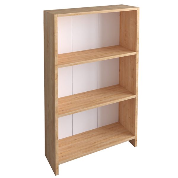 120 000255 8 Bookcase Ferma pakoworld sonoma-white 56x20x108cmIndoor furniture > Bookshelves