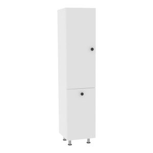 120 000383 12 Cabinet Gingo pakoworld melamine white 33x35x159cmIndoor furniture > Home organization > Bathroom > Cabinets