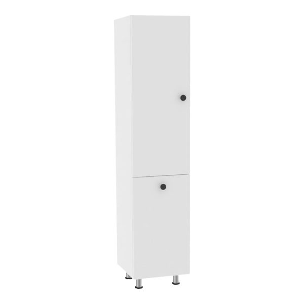 120 000383 12 Cabinet Gingo pakoworld melamine white 33x35x159cmIndoor furniture > Home organization > Bathroom > Cabinets