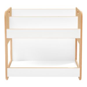 120 000419 2 3 Dovere pakoworld shelf natural-white mdf 56x34x55cmIndoor furniture > Wall shelves