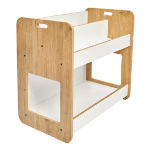 120 000419 5 Dovere pakoworld shelf natural-white mdf 56x34x55cmIndoor furniture > Wall shelves