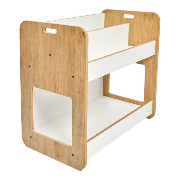 120 000419 5 Dovere pakoworld shelf natural-white mdf 56x34x55cmIndoor furniture > Wall shelves