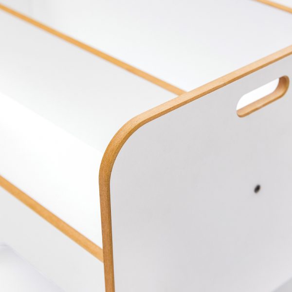 120 000420 3 2 Dovere pakoworld shelf white mdf 56x34x55cmIndoor furniture > Wall shelves