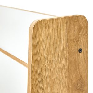 120 000421 4 2 Crane rack pakoworld natural-white mdf 57x34x55cmIndoor furniture > Home organization > Kitchen > Shelves