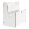 120 000422 3 Dovere pakoworld shelf natural-white mdf 56x34x55cmIndoor furniture > Wall shelves