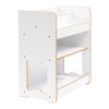 120 000424 5 Montessori shelf Zoilen I pakoworld white-natural-pink mdf 50x30x100cmIndoor furniture > Home organization > Kitchen > Shelves