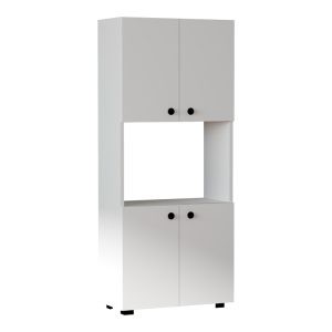 120 000477 3 Kitchen cabinets Guzel pakoworld in white color 60x31.4x140cmIndoor furniture > Home organization > Kitchen