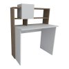 120 000481 8 Metalic computer table Vitor MDF in maple wood color 100x48x75cmOffice furniture > Working desk