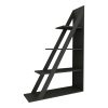 120 000491 4 Quina pakoworld bookcase in oak shade 100x30x150cmIndoor furniture > Bookshelves