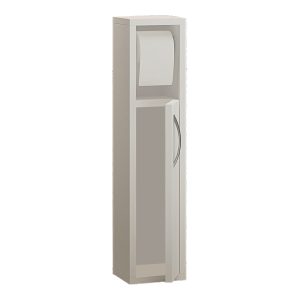 120 000500 2 3 Maretto pakoworld column cabinet in white 16x14x70cmIndoor furniture > Home organization > Bathroom