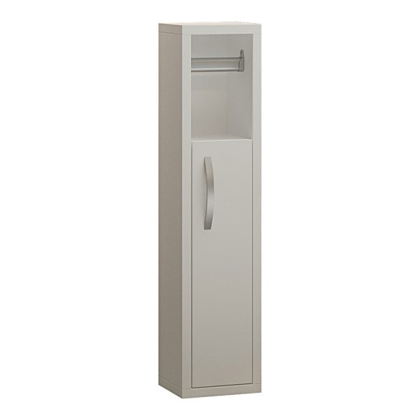 120 000500 5 Maretto pakoworld column cabinet in white 16x14x70cmIndoor furniture > Home organization > Bathroom