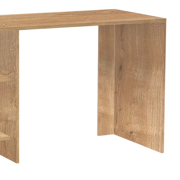 120 000502 2 2 Office desk Kely pakoworld in natural-white color 113x55x74cmOffice furniture > Working desk