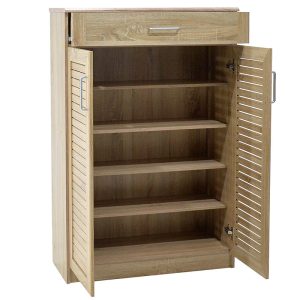 123 000001 2 Shoe cabinet Sante pakoworld 20 pairs sonoma 80x37x123cmIndoor furniture > Shoe storage cabinet & cupboards