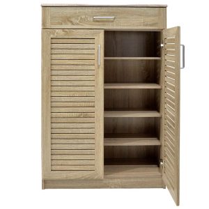 123 000001 4 Shoe cabinet Sante pakoworld 20 pairs sonoma 80x37x123cmIndoor furniture > Shoe storage cabinet & cupboards