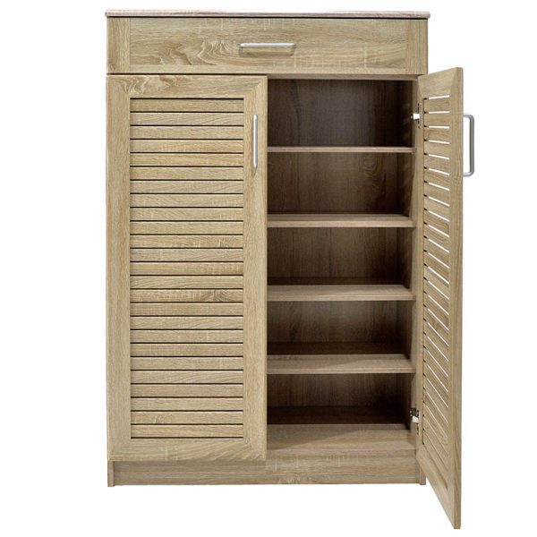 123 000001 4 Shoe cabinet Sante pakoworld 20 pairs sonoma 80x37x123cmIndoor furniture > Shoe storage cabinet & cupboards
