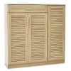 123 000003 Side table Homemania pakoworld in oak color 60x20x60cmIndoor furniture > Tables auxiliary