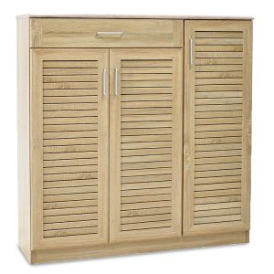 123 000003 Shoe cabinet Sante pakoworld 30 pairs sonoma 120x37x123cmIndoor furniture > Shoe storage cabinet & cupboards