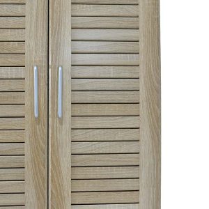 123 000005 4 5 Shoe cabinet Sante pakoworld 21 pairs sonoma 60x37x183cmIndoor furniture > Shoe storage cabinet & cupboards