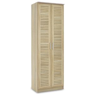123 000005 8 Shoe cabinet Sante pakoworld 21 pairs sonoma 60x37x183cmIndoor furniture > Shoe storage cabinet & cupboards
