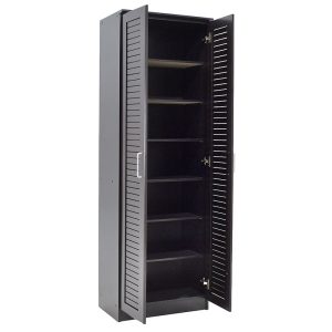 123 000006 2 5 Shoe cabinet Sante pakoworld 21 pairs wenge 60x37x183cmIndoor furniture > Shoe storage cabinet & cupboards