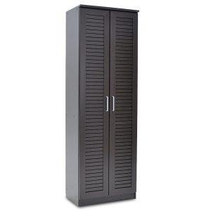 123 000006 8 Shoe cabinet Sante pakoworld 21 pairs wenge 60x37x183cmIndoor furniture > Shoe storage cabinet & cupboards
