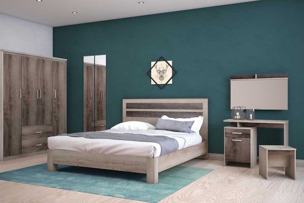 123 000013 2 2 Dressing table with mirror Olympus pakoworld in castillo-toro colourIndoor furniture > Drawers-consoles