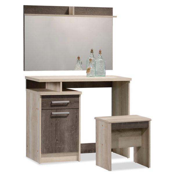 123 000013 4 Dressing table with mirror Olympus pakoworld in castillo-toro colourIndoor furniture > Drawers-consoles