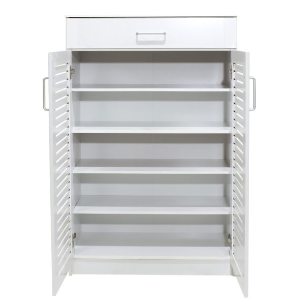 123 000026 3 Shoe cabinet Sante pakoworld 20 pairs white 80x37x123cmIndoor furniture > Shoe storage cabinet & cupboards
