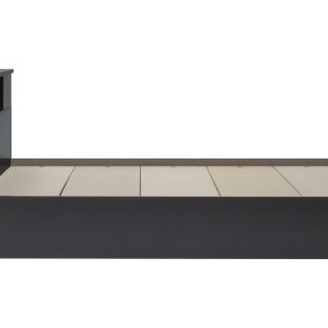 123 000036 4 7 Double bed Olympus pakoworld in wenge colour 160x200Indoor furniture > Beds