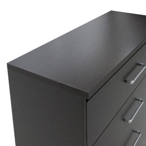 123 000037 4 3 Chest of 4 drawers Olympus pakoworld in wenge colour 80x40x95Indoor furniture > Drawers-consoles
