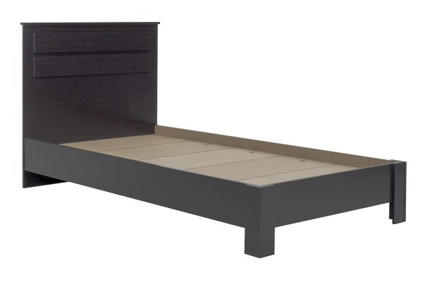 123 000049 2 2 Bed Olympus pakoworld in wenge colour 100x200Indoor furniture > Beds