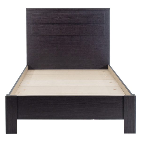 123 000049 3 2 Bed Olympus pakoworld in wenge colour 100x200Indoor furniture > Beds